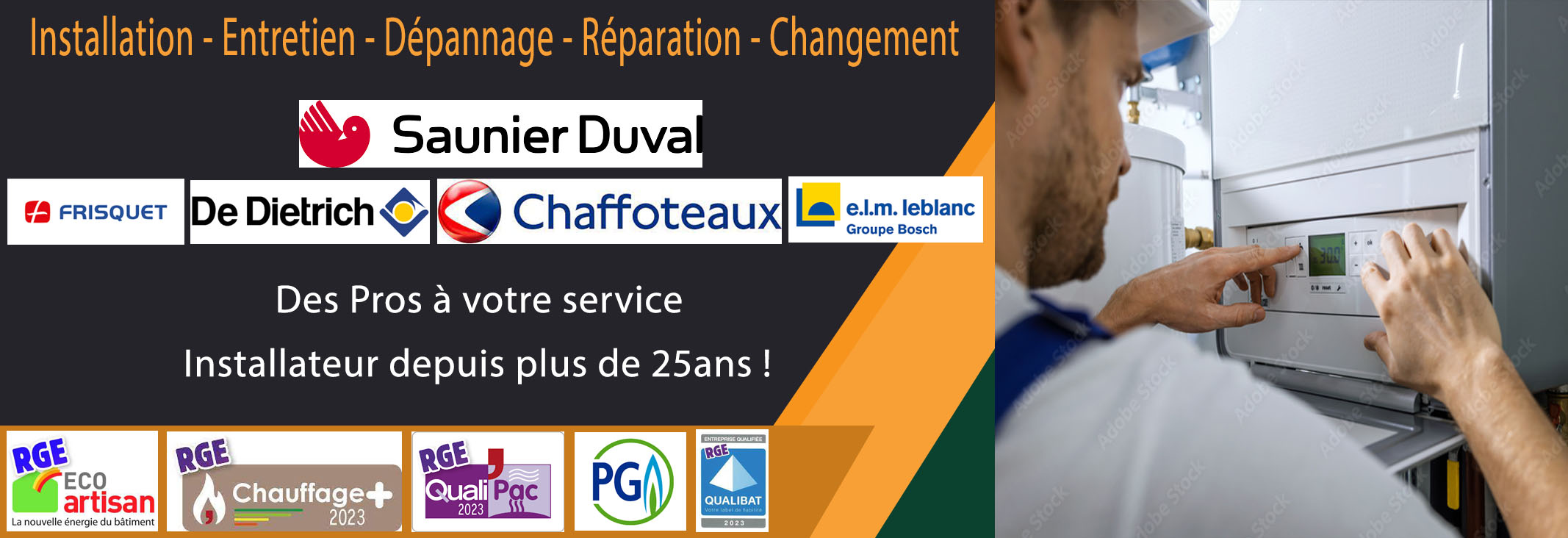 Changement Chaudière à gaz Bessancourt 95550